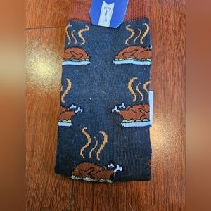 Mens Turkey Print Socks